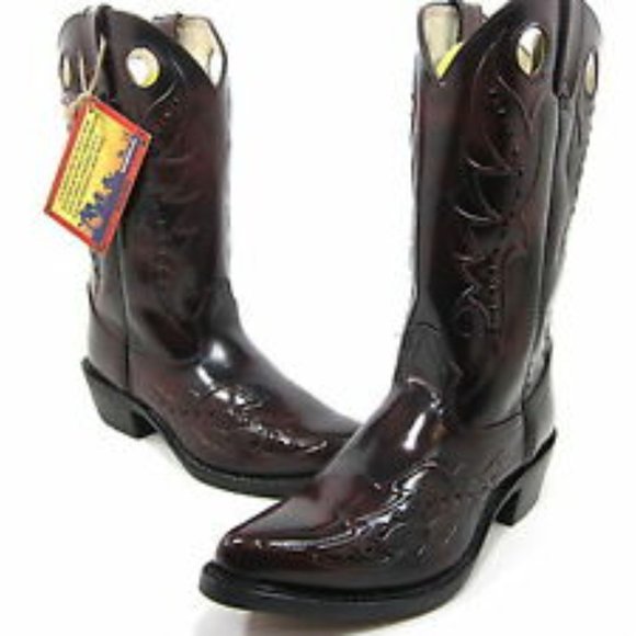DURANGO black cherry dragon boots - Picture 2 of 3